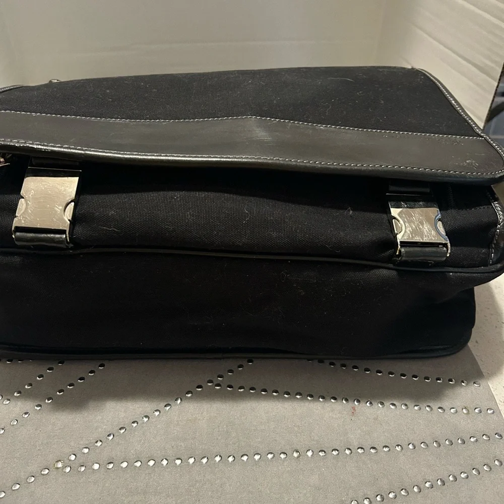 Kenneth Cole Black Briefcase